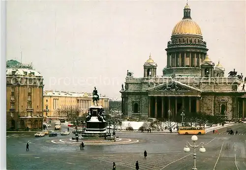 AK / Ansichtskarte Leningrad_St_Petersburg St Isaacs Square Leningrad_St_Petersburg