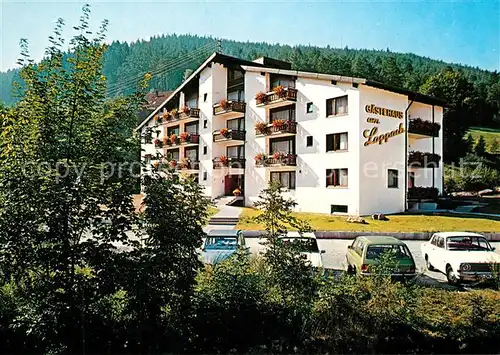 AK / Ansichtskarte Enzkloesterle Gaestehaus am Lappach Enzkloesterle