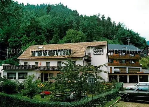 AK / Ansichtskarte Hornberg_Schwarzwald Gasthof Pension Schondelgrund Hornberg Schwarzwald