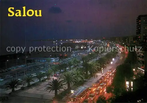 AK / Ansichtskarte Salou Paseo de Jaime I Naht Salou