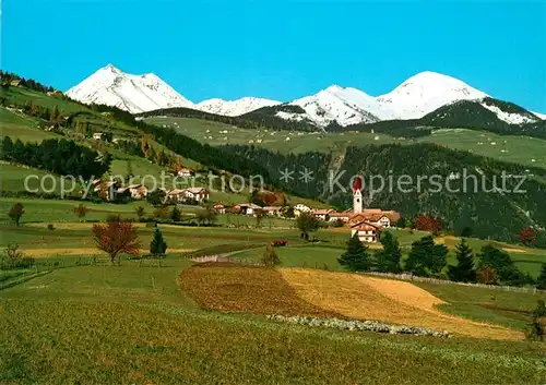 AK / Ansichtskarte Muehlbach_Suedtirol Panorama Kirche Muehlbach Suedtirol