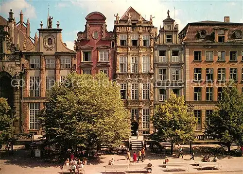 AK / Ansichtskarte Gdansk Kamienice Dlugim Targu Gdansk