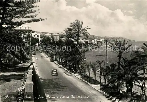 AK / Ansichtskarte San_Remo Corso Imperatrice San_Remo