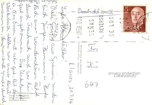 AK / Ansichtskarte Celorio Palembina Beach Celorio