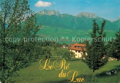 AK / Ansichtskarte Saint Jorioz Le Pre du Lac Saint Jorioz