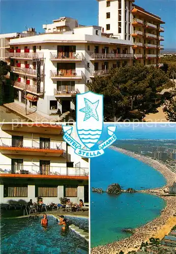 AK / Ansichtskarte Blanes Hotel Stella Maris Piscina Playa Blanes