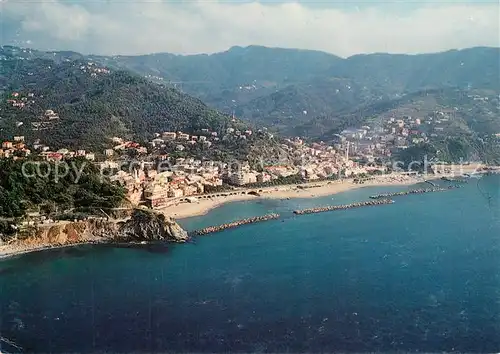 AK / Ansichtskarte Moneglia_Liguria Panoramica aerea Moneglia Liguria
