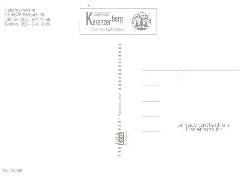 AK / Ansichtskarte Filzbach Berggasthof Habergschwaend Kerenzer Schlittelwahn Rodelbahn Bergsee Sessellift Alpen Filzbach