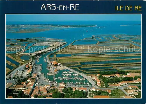 AK / Ansichtskarte Ars en Re Ile de Re vue aerienne Collection Image de la Charente Maritime Ars en Re