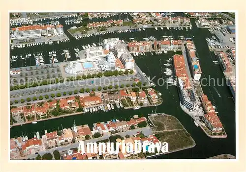 AK / Ansichtskarte Ampuriabrava Vista aerea Ampuriabrava