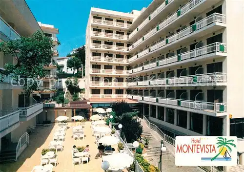 AK / Ansichtskarte Lloret_de_Mar Hotel Montevista Lloret_de_Mar