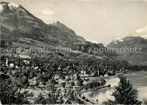 AK / Ansichtskarte Sachseln_OW Panorama Melchtal Saarnersee Alpen Sachseln OW