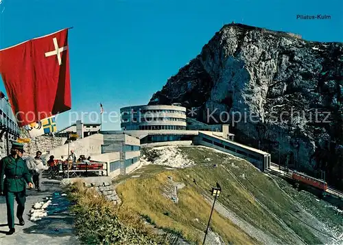 AK / Ansichtskarte Pilatus_Kulm Bergrestaurant Pilatus_Kulm