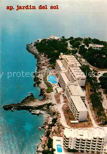 AK / Ansichtskarte Santa_Ponsa_Mallorca_Islas_Baleares Apartamentos Jardin del Sol vista aerea Santa_Ponsa