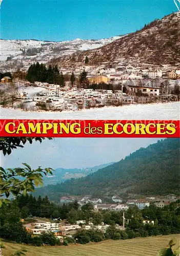 AK / Ansichtskarte La_Bresse Camping des Ecorces en ete et en hiver La_Bresse