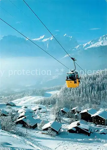 AK / Ansichtskarte Hasliberg_Wasserwendi Bergdorf Bergbahn Wintersportplatz Berner Alpen Hasliberg Wasserwendi