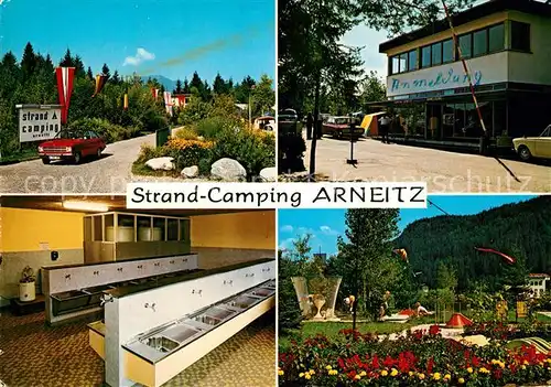 AK / Ansichtskarte Faak_am_See_Finkenstein Strandcamping Arneitz Minigolf Faak_am_See_Finkenstein