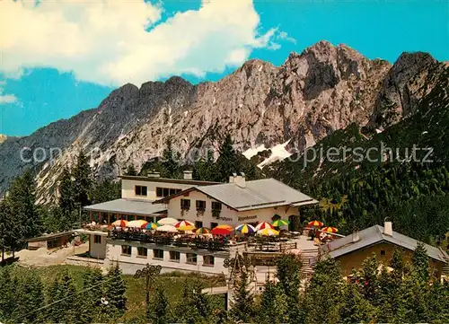 AK / Ansichtskarte Kufstein_Tirol Berghaus Aschenbrenner Kaiserlift Kaisergebirge Kufstein_Tirol