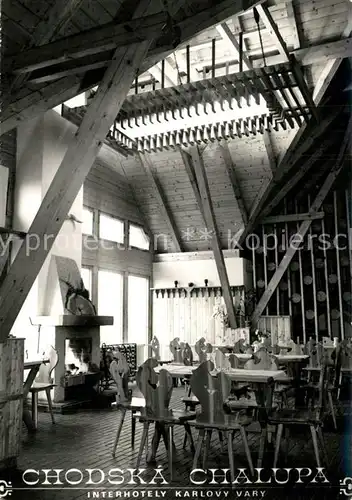 AK / Ansichtskarte Karlovy_Vary Chodska Chalupa Interhotel Restaurant Karlovy Vary
