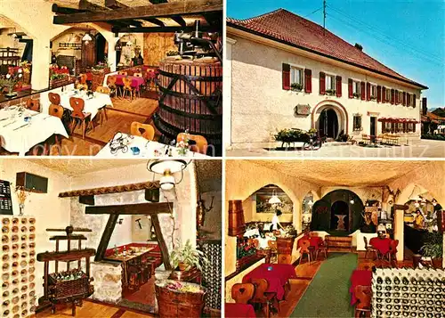 AK / Ansichtskarte Sornetan Hotel Restaurant En l An 1851 Sornetan