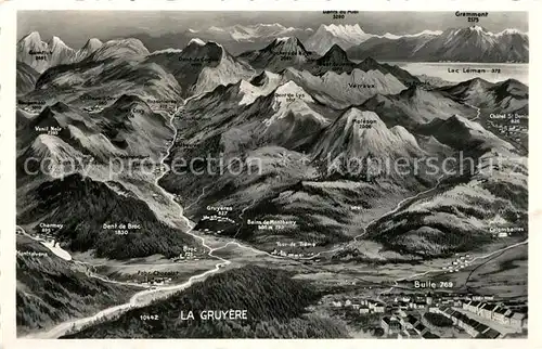 AK / Ansichtskarte Gruyeres_Ardennes Panoramkarte Gruyeres Ardennes