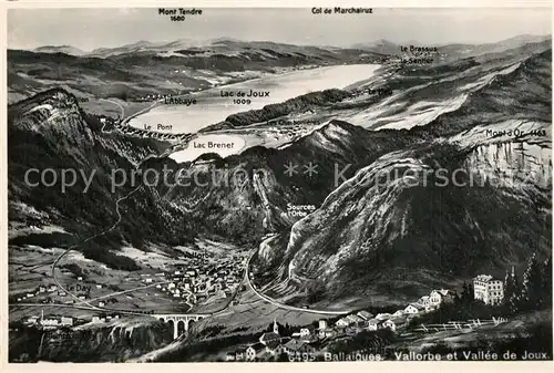 AK / Ansichtskarte Ballaigues Vallorbe et Vall?e de Joux Ballaigues