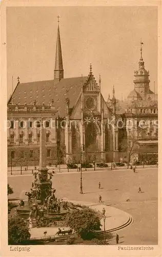 AK / Ansichtskarte Leipzig Paulinerkirche Leipzig