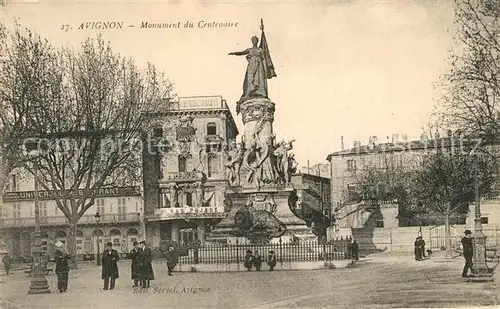 AK / Ansichtskarte Avignon_Vaucluse Monument du Centenaire Avignon Vaucluse