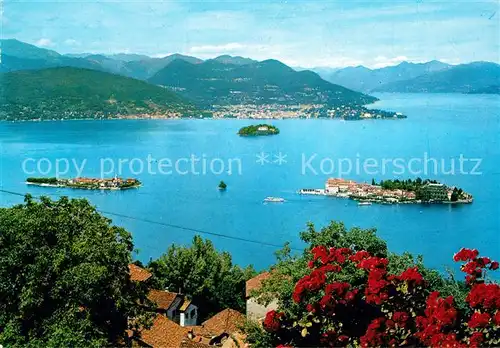 AK / Ansichtskarte Isole_Borromee_Lago_Maggiore Panorama Isole_Borromee