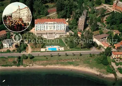 AK / Ansichtskarte Baveno Lido Palace Hotel Fliegeraufnahme Baveno