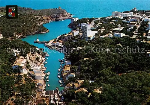 AK / Ansichtskarte Santanyi_Islas_Baleares Vista aerea de Cala Figuera Santanyi_Islas_Baleares