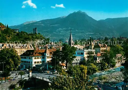 AK / Ansichtskarte Merano_Suedtirol Panorama Merano Suedtirol