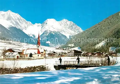 AK / Ansichtskarte Antholz_Niedertal mit Rieserferner 