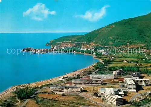 AK / Ansichtskarte Budva Fliegeraufnahme Budva