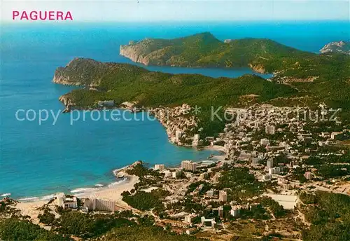 AK / Ansichtskarte Paguera_Mallorca_Islas_Baleares Fliegeraufnahme Paguera_Mallorca