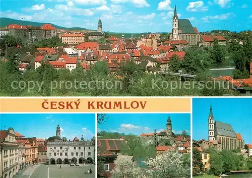 AK / Ansichtskarte Cesky_Krumlov Nejvyznamnejsi jihoceska mestska pamatkova rezervace Cesky Krumlov