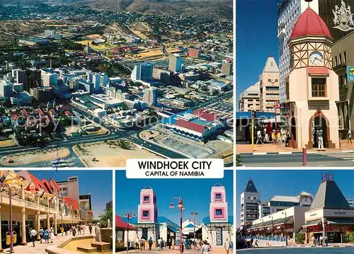 AK / Ansichtskarte Windhoek Capital of Namibia Details Windhoek