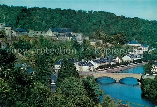 AK / Ansichtskarte Bouillon Vue sur le Pont La Semois et le Chateau Bouillon
