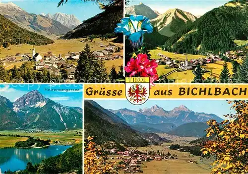 AK / Ansichtskarte Bichlbach Heiterwangersee Panoramen Bichlbach