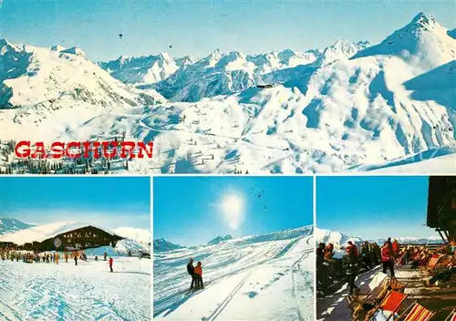 AK / Ansichtskarte Gaschurn_Vorarlberg Winterlandschaft Gaschurn Vorarlberg