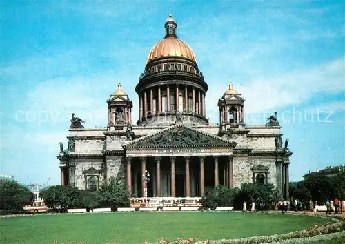 AK / Ansichtskarte Leningrad_St_Petersburg Sankt Isaak Kathedrale Leningrad_St_Petersburg