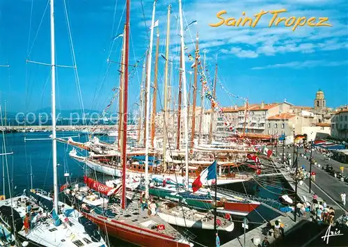 AK / Ansichtskarte Saint_Tropez_Var Hafen  Saint_Tropez_Var