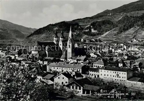 AK / Ansichtskarte Bressanone Kirche Stadtpanorama Bressanone