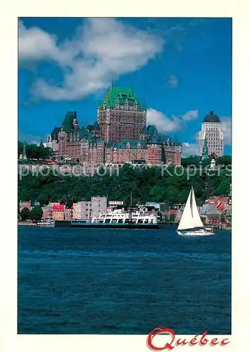AK / Ansichtskarte Quebec Chateau Frontenac Price Building Quebec