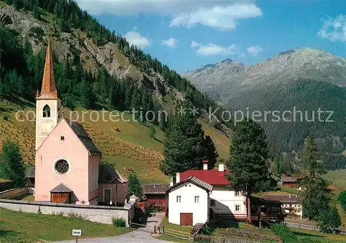 AK / Ansichtskarte Innervillgraten Kalkstein Wallfahrtskirche Maria Schnee Innervillgraten