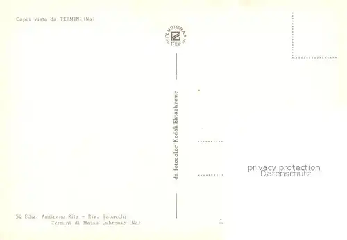 AK / Ansichtskarte Capri Termini Capri