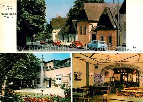 AK / Ansichtskarte Grinzing_Wien Gaststaette Restaurant Heuriger Maly Grinzing Wien