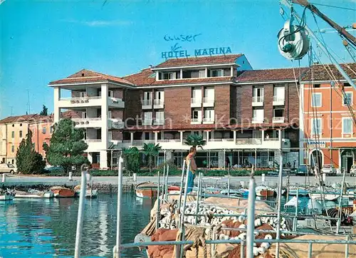 AK / Ansichtskarte Izola Hotel Marina Hafen Izola