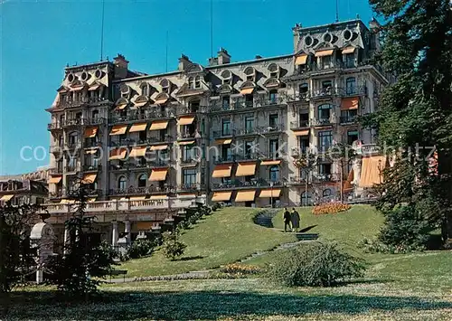 AK / Ansichtskarte Ouchy Hotel Beau Rivage Ouchy