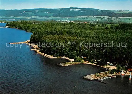 AK / Ansichtskarte Yvonand Pointe d Yvonand Lac de Neuchatel vue aerienne Yvonand